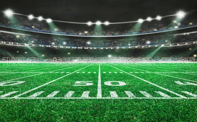 引爆激情：一场创新运动赛事策划方案的全面与实施